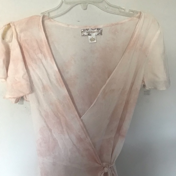 Band of gypsies tie dye wrap dress - Picture 5 of 6